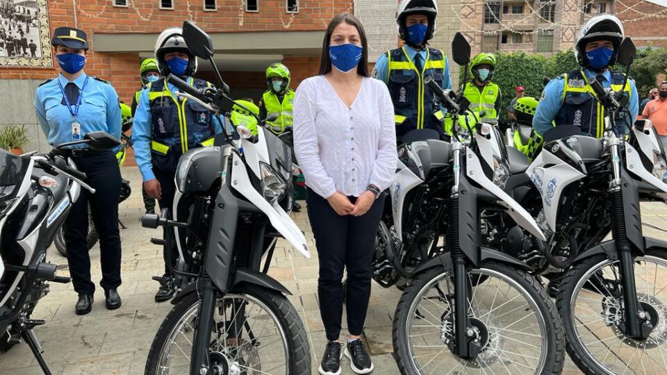 Imagen Boletin Itagüí motocicletas para la policía y movilidad