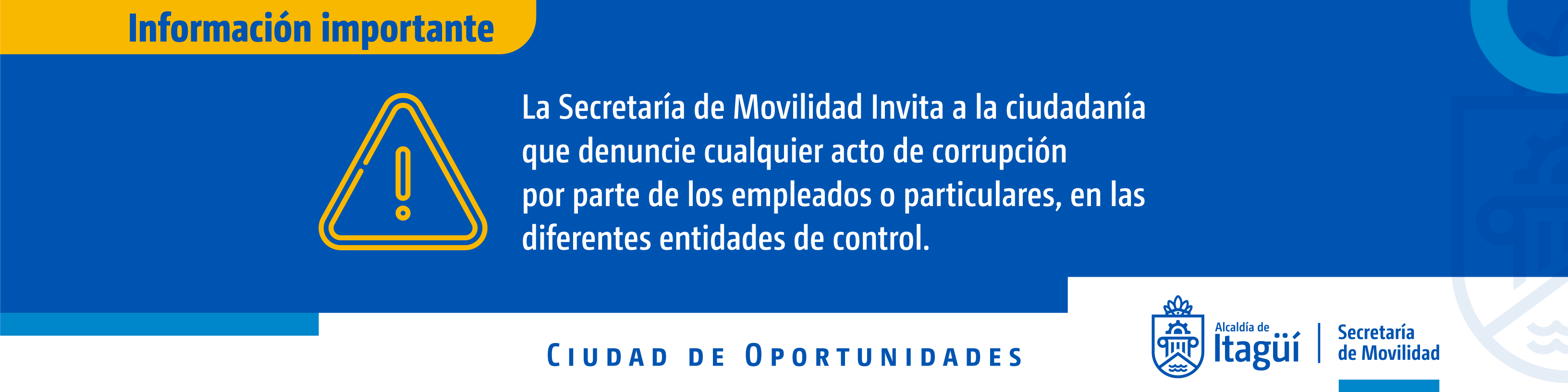 Información importante